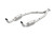 Catalytic Converter Y-Pipe WCD105870, Standard Steel HM Grade By MagnaFlow, For Land Rover Discovery Series II, 1999 - 2004
