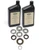 Differential Overhaul And Repair Kit For Rear Locking-Type, Includes Replacement Bearings, Oil Seals And Fluid, For Land Rover LR3, LR4 And Range Rover Sport
