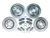 Complete Brake Kit For Land Rover LR3 V8, 2005 - 2009, Front And Rear, Includes Genuine Pads With Pins And Clips, Standard Rotors And Replacement Wear Sensors