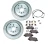 Rear Brake Rebuild Kit, Includes Genuine Pads, Standard Rotors, Wear Sensor, And Hardware, For Land Rover LR4 (See Fitment Years)