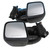 Clearview COMPACT Towing Mirrors, Pair In Black, For Land Rover LR3, LR4, And Range Rover Sport, Electric Power Adjustable (See Fitment Years)