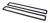 Dash Vent Seal Kit, Pair Of JAE000030 Seals, Self-Adhesive EPDM Foam, For Land Rover Series 2, 2A, And 3, And Defender 90 And 110 (See Fitment Years)