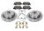 Rear Brake Rebuild Kit For Range Rover Full Size, 2006 - 2009, Includes Genuine Pads, Standard Rotors, Brake Wear Sensor, And Brake Pad Retainers