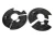 Rear Brake Split Backing Plate Kit, Right And Left Pair LR048812, For Land Rover LR3, LR4 And Range Rover Sport