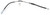 Rear Brake Hose Rear SHB500170, Left Or Right Hand, For Range Rover Full Size L322, 2003 - 2005