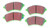 EBC Greenstuff Performance Front Brake Pads: Freelander (2002 - 2005)