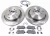 Rear Brake Rebuilding Kit Rear For Range Rover Sport 2006 - 2009, Includes Standard Rotors, Textar Brake Pads And Brake Wear Sensor