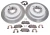 Rear Brake Rebuild Kit, Includes Genuine Rotors, Brake Pads, Spring Clips, And Wear Sensor, For Range Rover Sport Supercharged, 2006 - 2009