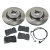 Front Brake Rebuild Kit, Includes Genuine Pads, Standard Rotors, And Brake Wear Sensor, For Range Rover Sport Supercharged, 2006 - 2009