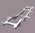Complete Galvanized Chassis KVD000960 By Richards For Land Rover Discovery Series II, 2003 - 2005