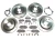 Brake Rebuilding Kit, Front And Rear, Standard Rotors And Textar Pads For Land Rover LR3 V6