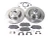 Standard Front Brake Rebuilding Kit For Land Rover LR3, 2005 - 2009, V8 4.4L Models Only