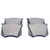 Brake Pad Set TR3-TR4 Bolt Retainer, GBP172 Brake Pad Set TR3-TR4 Bolt Retainer, GBP172