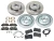 Brake Rebuild Kit, Front And Rear, For Range Rover Sport, 2007 - 2009, Includes Genuine Pads, Standard Rotors, Wear Sensors, And Retainer Springs