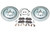 Rear Brake Rebuilding Kit, Includes Brake Pads, Rotors, Wear Sensor And Locator Screws, For Land Rover LR4, 2010 Only (See Fitment Notes)