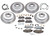 Brake Rebuild Kit Front And Rear (Genuine Rotors And Pads): LR4 V8 5.0 Liter 2010 Only