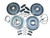 Genuine Brake Rebuilding Kit, Front And Rear, Includes Genuine Pads, Rotors And Brake Wear Sensors, For Range Rover Full Size L322 2006 - 2009