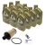 Complete Oil Change Kit For 3.0L Petrol Land Rover Discovery 5, Defender 90, 110, And 130 New Gen L663, Range Rover Sport And Full Size, Includes Oil Filter With Seal LR133455, 10 Quarts Castrol Edge Professional OE 0W-20 Oil (See Fitment Years)