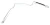 A/C Line Pipe JUE108230, Receiver Drier To Joint, For Land Rover Discovery Series II, 1999 - 2004