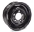 Steel Wheel, 16 x 5.5-Inch, Steel, Black, Tube-Type, For Land Rover Series 2, 2A And 3 (88 And 109)