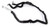 Genuine Coolant Reservoir Hose LR066383 For Land Rover LR4, V6 3.0L, 2014 - 2016