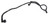 Genuine Radiator Hose LR017358, Water Pump To Intercooler, For Range Rover Full Size Supercharged L322, 2010 - 2012