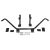 Bulkhead Removal Bar Kit By Terrafirma For Land Rover Defender 90, 110, 130 (See Fitment Years)