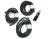 Weatherstrip Kit For Land Rover Series 1, 2, 2A And 3, 88-Inch Models, Includes 31 Feet Of Seal Strips And Adhesive