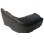 Genuine Bumper End Cap NTC5233, Rear Left Hand Driver's Side, Unfinished Charcoal Gray, For Range Rover Classic