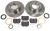Front Brake Rebuild Kit For Land Rover Discovery I, Includes Genuine Pads, Standard Rotors And Replacement Hardware And Seals