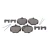 Genuine Rear Brake Pads LR032954 For Land Rover Discovery I And Defender 90 (See Fitment Years)