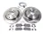 Standard Rear Brake Rebuilding Kit, Includes Textar Pads And Standard Rotors, For Land Rover LR3 V8, 2005 - 2009