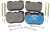 Genuine Front Brake Pads With Pins And Retainer Springs For Land Rover Discovery 1