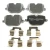 Rear Brake Pads LR134882, Brembo Prime Ceramic Line, For Range Rover Sport Supercharged And Range Rover Full Size Supercharged (See Fitment Years)