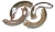 Parking Brake Shoe Kit LR031947 For Land Rover LR3, LR4 And Range Rover Sport (See Fitment Years)