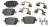 Genuine Rear Brake Pads LR023888 For Land Rover LR2