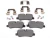 Rear Brake Pads LR019627 By Textar For Land Rover LR3, Range Rover Sport, And Range Rover Full Size L322 (See Fitment Years)