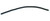 Weatherstrip 303975, Bottom Tailgate, For Land Rover Series 2, 2A, And 3, 88 And 109-Inch Models