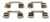 Brake Pad Retainer Springs Front