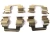 Genuine Rear Brake Pad Retainer Springs LR019626 For Land Rover LR3, Range Rover Sport, And Range Rover Full Size L322 (See Fitment Years)