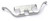 Caliper Spring Clip Rear