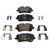 Genuine Rear Brake Pad Set LR162047 For Land Rover Discovery 5, Defender 90 And 110 New Generation L663, Range Rover Sport, And Range Rover Full Size (See Model And Fitment Years)