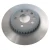 Genuine Rear Brake Rotor LR161918, 11.8-Inch Or 300mm Diameter, For Land Rover Discovery Sport And Range Rover Evoque 5-Door (See Fitment Years)