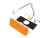 Front Side Marker Lamp Assembly AMR2036, Amber, For Land Rover Defender 90 And 110, And Series 3 (See Fitment Years)