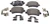 Genuine Rear Brake Pads LR043714 For Range Rover Evoque