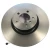 Front Vented Brake Rotor LR031845, Brembo Prime Line UV-Coated And Vented, For Range Rover Full Size L322 Supercharged , 2010 - 2012 (See Fitment Notes)