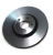 Genuine Front Brake Rotor LR027107 For Land Rover LR2, 2008 - 2015