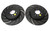 Rear Brake Rotors By EBC, Pair, For Range Rover Sport Supercharged 2010 - 2013