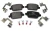 Rear Brake Pads LR023888 Or LR003655 By Ferodo For Land Rover LR2, 2008 - 2012