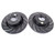 Brake Rotors, Front Pair, EBC 3GD Series Sport, Dimpled And Slotted, For Range Rover Full Size L322, 2006 - 2009